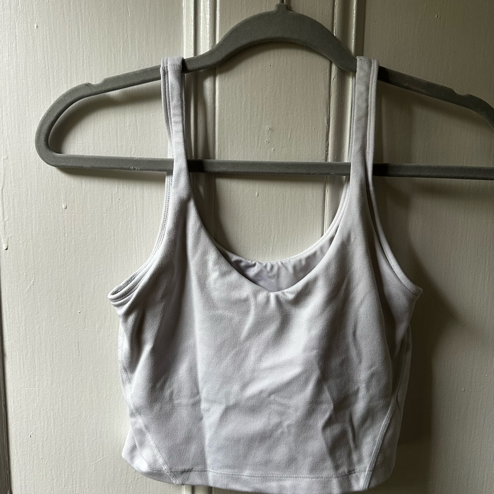 GILLY HICKS White ACTIVEWEAR Tank Top